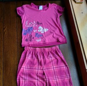 2pc Girls Pajama set Size 14-16 (XL)